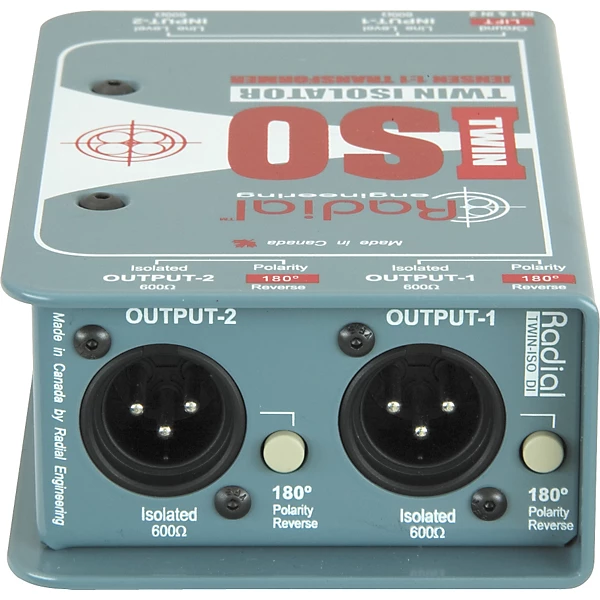 Radial Engineering TWIN ISO Passive Line-Level Isolator 6 Radial Engineering TWIN ISO Passive Line-Level Isolator