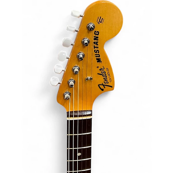 Used 2024 Fender VINTERA 70 MUSTANG COMPETITION BURGUNDY Solid Body Electric Guitar 4 Used 2024 Fender VINTERA 70 MUSTANG COMPETITION BURGUNDY Solid Body Electric Guitar