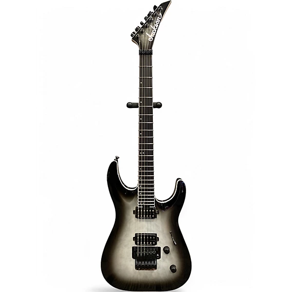 Used Jackson PRO PLUS DINKY DKAQ GHOST BURST Solid Body Electric Guitar