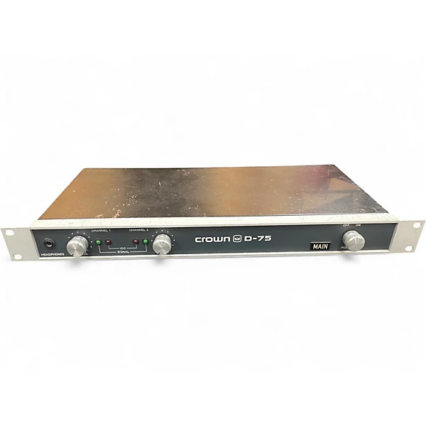 Used Cymbal Crown D-75 Microphone Preamp