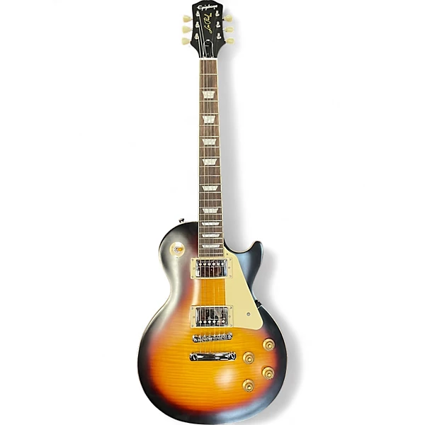 Used Epiphone 1959 Reissue Les Paul Standard Aged Dark Burst Solid Body Electric Guitar