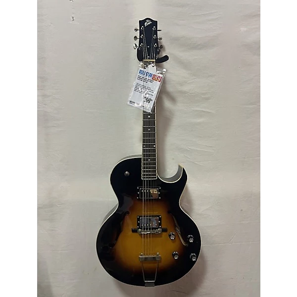 Used The Loar LH280CSN Sunburst Hollow Body Electric Guitar