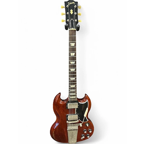 Used 2021 Gibson Gibson Custom Murphy Lab 1964 SG Standard Reissue With Maest Heritage Cherry Solid Body Electric Guitar