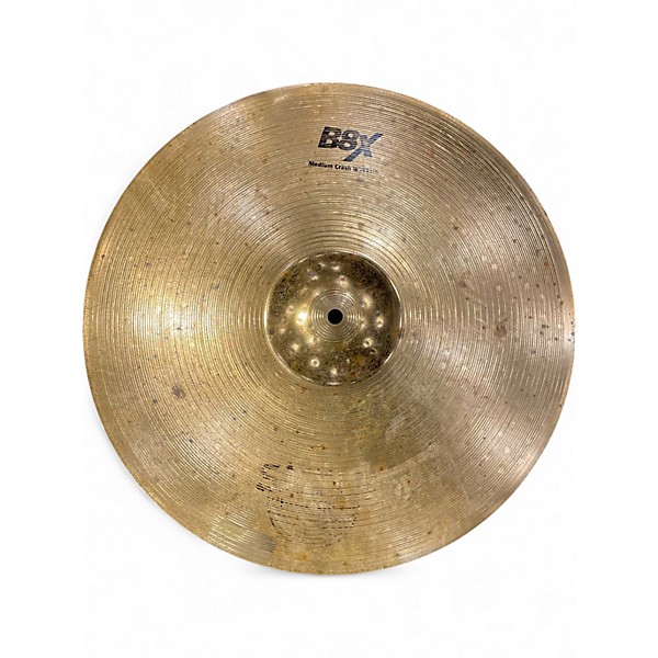 Used SABIAN 18in B8X MEDIUM CRASH Cymbal