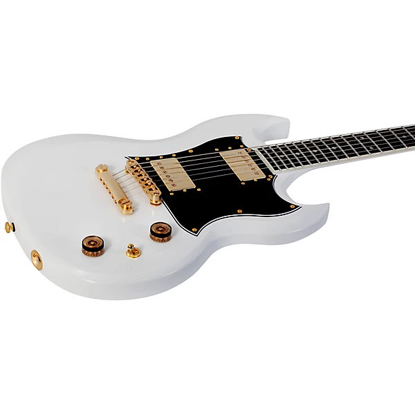 Schecter Guitar Research ZV-H6LLYW66D Zacky Vengeance Electric Guitar Gloss White 12 Schecter Guitar Research ZV-H6LLYW66D Zacky Vengeance Electric Guitar Gloss White