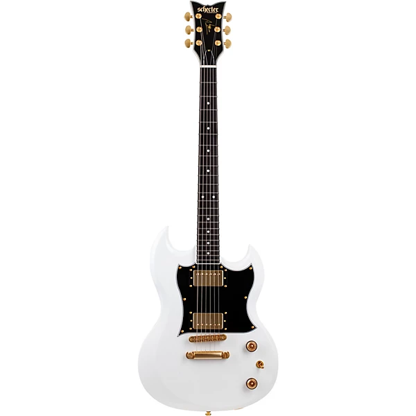Schecter Guitar Research ZV-H6LLYW66D Zacky Vengeance Electric Guitar Gloss White 6 Schecter Guitar Research ZV-H6LLYW66D Zacky Vengeance Electric Guitar Gloss White