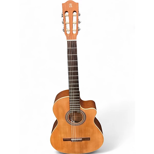 Used Alhambra MOD 1 OP CW EZ Natural Classical Acoustic Electric Guitar 4 Used Alhambra MOD 1 OP CW EZ Natural Classical Acoustic Electric Guitar
