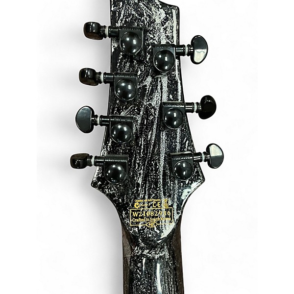 Used Schecter Guitar Research C7 Silver Mountain Silver Mountain Solid Body Electric Guitar 6 Used Schecter Guitar Research C7 Silver Mountain Silver Mountain Solid Body Electric Guitar