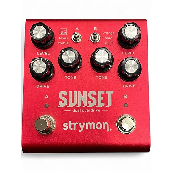 Used Strymon Sunset Overdrive Effect Pedal