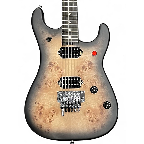 Used EVH 5150 Series Deluxe poplar burl black burst Solid Body Electric Guitar 4 Used EVH 5150 Series Deluxe poplar burl black burst Solid Body Electric Guitar