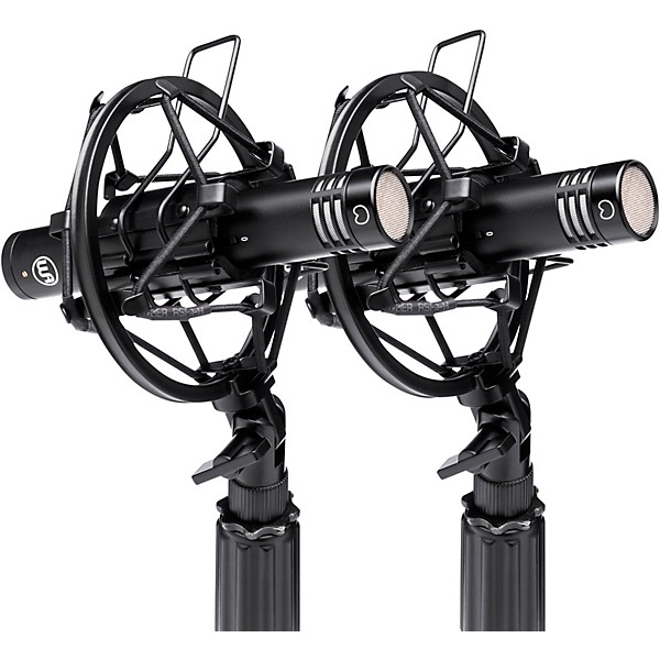 Warm Audio WA-84 Small-Diaphragm Condenser Microphone Stereo Pair Black