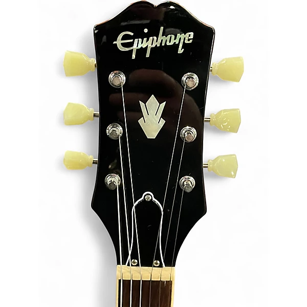Used Epiphone ES355 2 Color Sunburst Hollow Body Electric Guitar 6 Used Epiphone ES355 2 Color Sunburst Hollow Body Electric Guitar