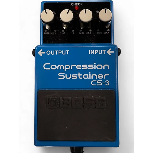 Used BOSS CS3 Compressor Sustainer Effect Pedal