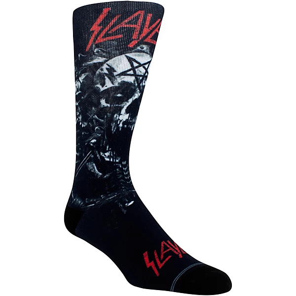 Perri's Slayer Dye Sub Crew Socks Style 1 Black 6 Perri's Slayer Dye Sub Crew Socks Style 1 Black