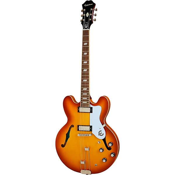 Epiphone Riviera Semi-Hollow Electric Guitar Royal Tan 6 Epiphone Riviera Semi-Hollow Electric Guitar Royal Tan
