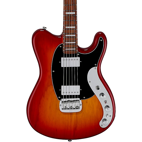 G&L CLF Research Espada Active Electric Guitar Cherry Burst