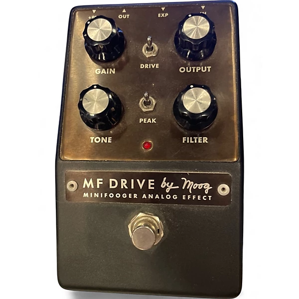 Used Moog Minifooger MF Drive Effect Pedal