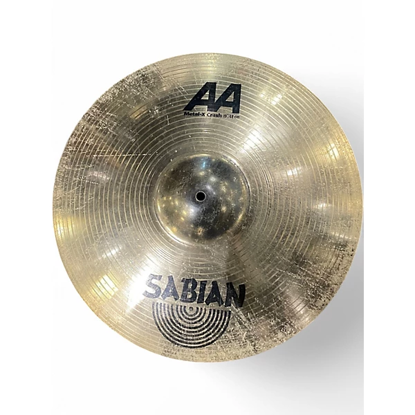 Used SABIAN 19in AA Metal X Crash Brilliant Cymbal