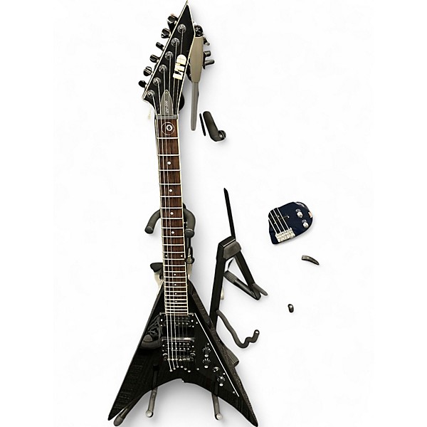 Used ESP LTD DV200 Black Solid Body Electric Guitar