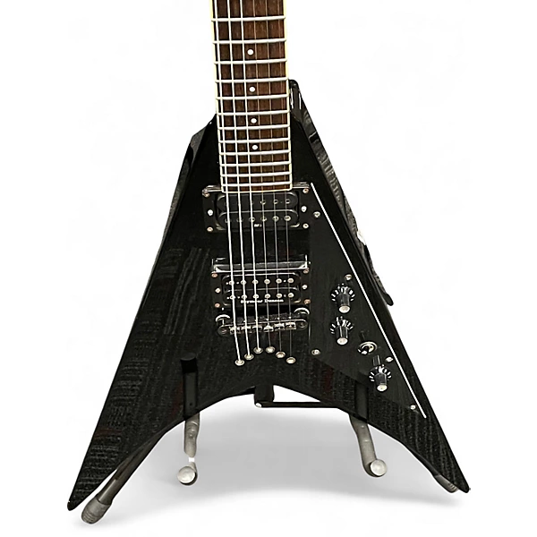 Used ESP LTD DV200 Black Solid Body Electric Guitar 4 Used ESP LTD DV200 Black Solid Body Electric Guitar