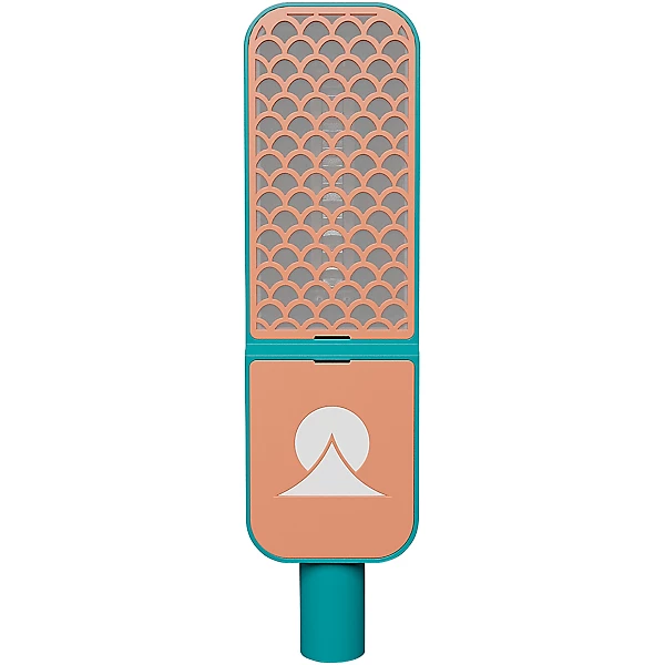 Ohma World Scales Ribbon Microphone Teal & Apricot