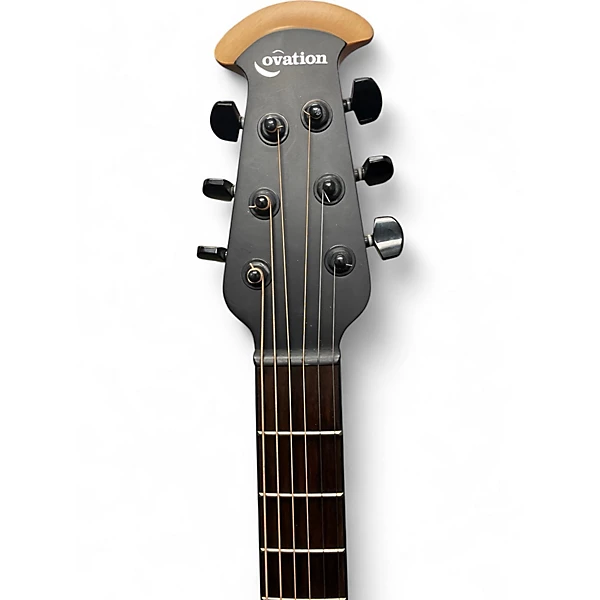Used Ovation 2078 TX ELITE T Black Acoustic Electric Guitar 6 Used Ovation 2078 TX ELITE T Black Acoustic Electric Guitar