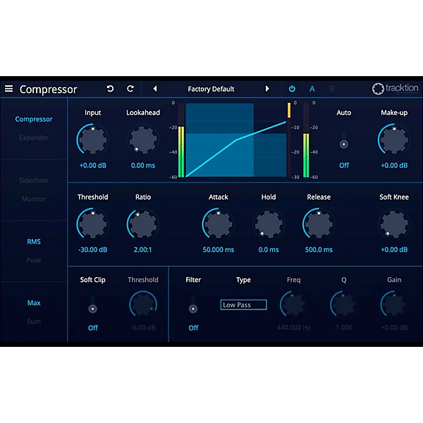 Tracktion DAW Essentials - Compressor
