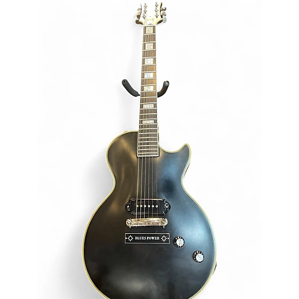 Used Epiphone JJN OLD GLORY Satin Black Solid Body Electric Guitar