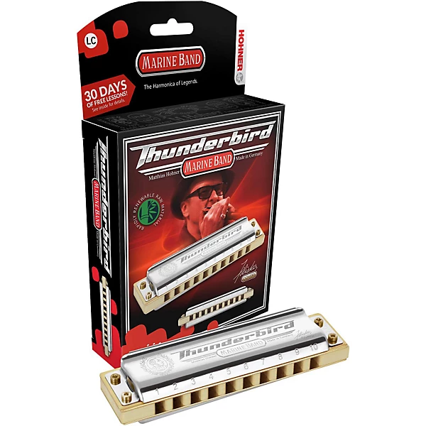 Hohner M2011 Marine Band Thunderbird Low Tuned Harmonica Low A