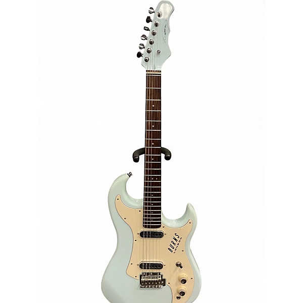 Used Burns CLUB SERIES LIGHT BLUE Solid Body Electric Guitar