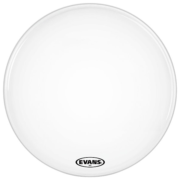 EVANS MX2 White Marching Bass Head 30 in.