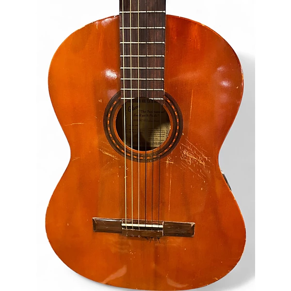 Vintage 1974 Gibson C-200 NATURAL Classical Acoustic Guitar 6 Vintage 1974 Gibson C-200 NATURAL Classical Acoustic Guitar