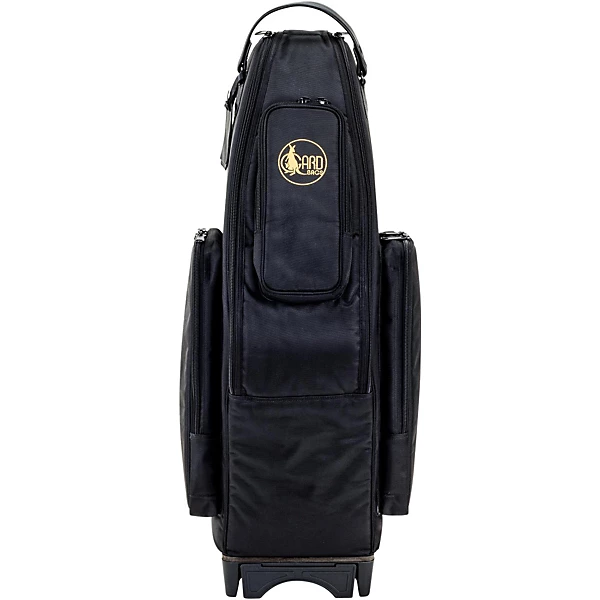 Gard Saxophone Wheelie Bag, Synthetic With Leather Trim Fits 1 Tenor