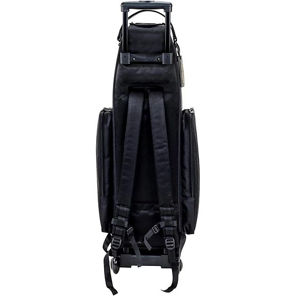 Gard Saxophone Wheelie Bag, Synthetic With Leather Trim Fits 1 Tenor 4 Gard Saxophone Wheelie Bag, Synthetic With Leather Trim Fits 1 Tenor