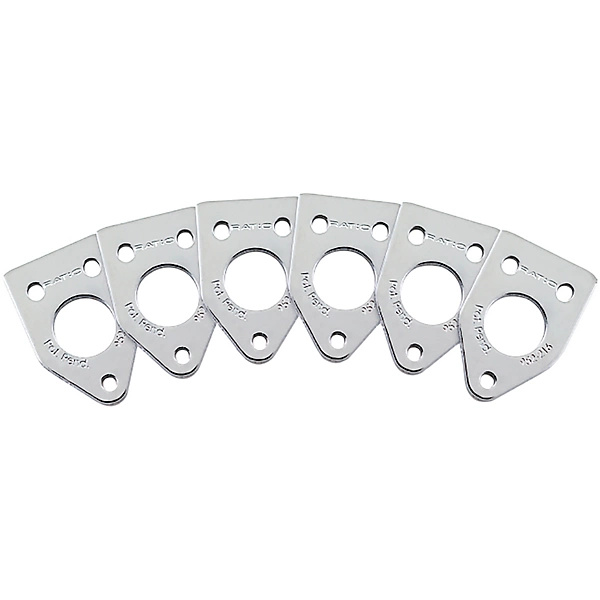 Graph Tech Ratio InvisoMatch Installation Plates (Pack of 6) Chrome