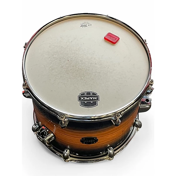 Used Mapex 5 Piece Armory Shell Pack Carribean Burst Drum Kit 8 Used Mapex 5 Piece Armory Shell Pack Carribean Burst Drum Kit