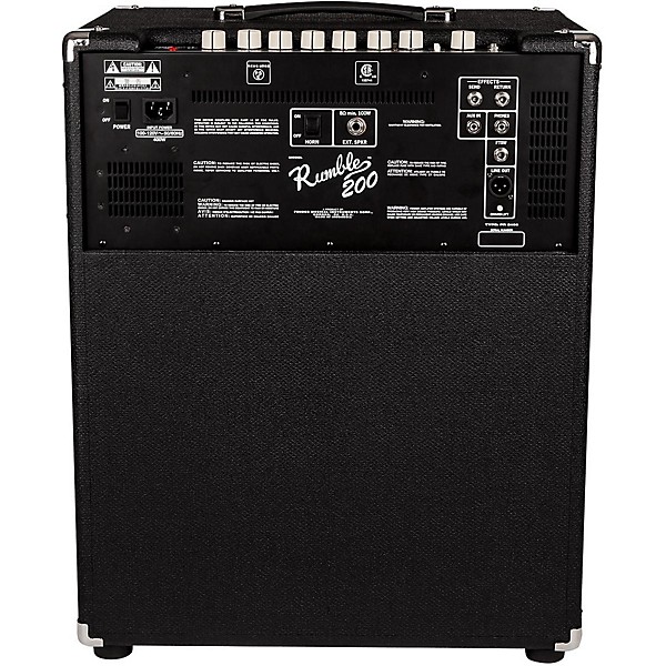Fender Rumble 200 1x15 200W Bass Combo Amp 6 Fender Rumble 200 1x15 200W Bass Combo Amp