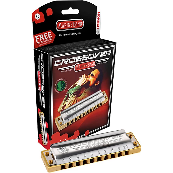 Hohner M2009BX-A Marine Band Crossover Harmonica B