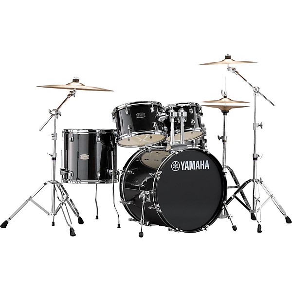 Yamaha Rydeen 5-Piece Shell Pack With 20 Bass Drum Black Glitter