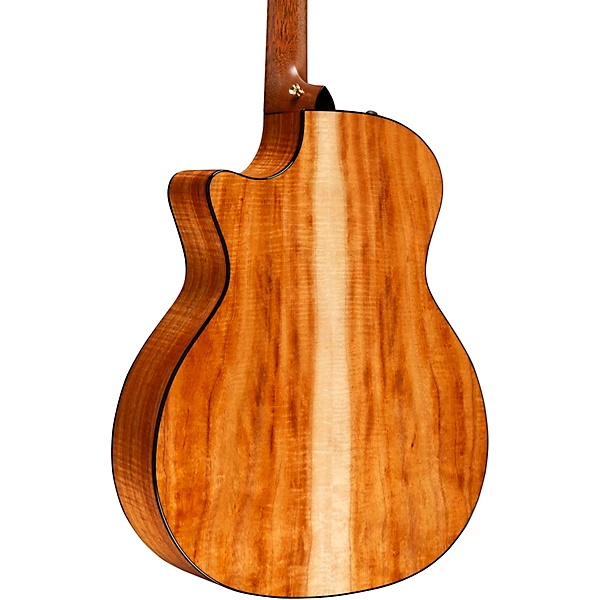 Taylor Custom All Figured AA Grade Hawaiian Koa Grand Auditorium Acoustic-Electric Guitar Natural 4 Taylor Custom All Figured AA Grade Hawaiian Koa Grand Auditorium Acoustic-Electric Guitar Natural