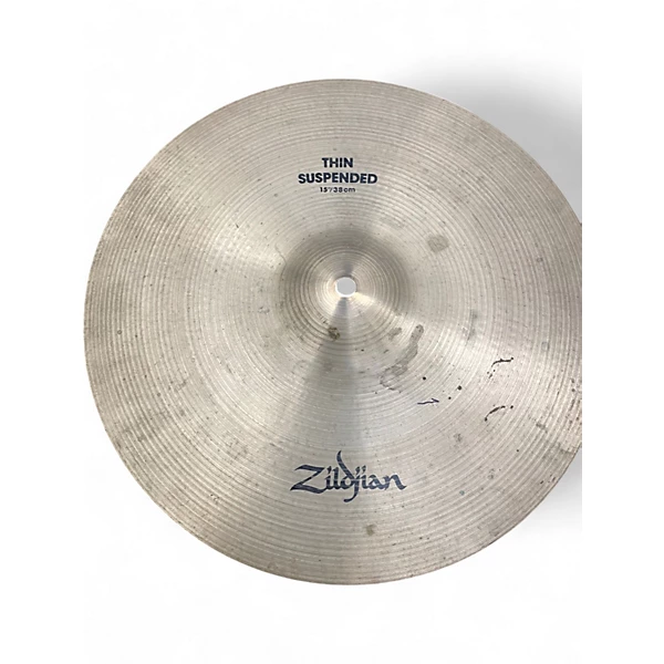 Used Zildjian 15in thin suspended Cymbal