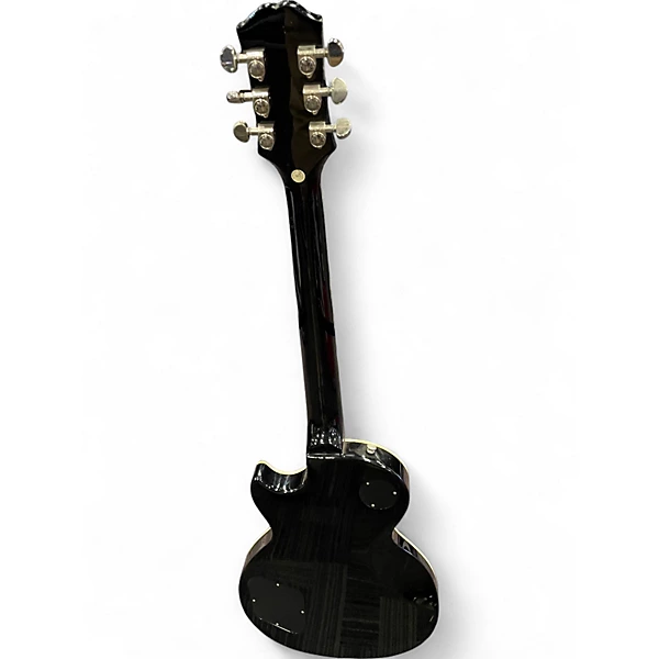 Used Epiphone Les Paul Standard Ebony Solid Body Electric Guitar