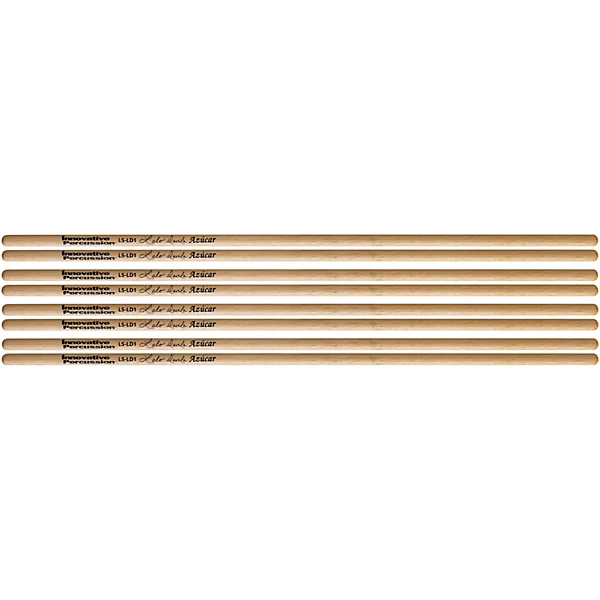 Innovative Percussion Lalo Davila Signature Hickory 3/8 Timbale Sticks 4-Pair Pack Wood
