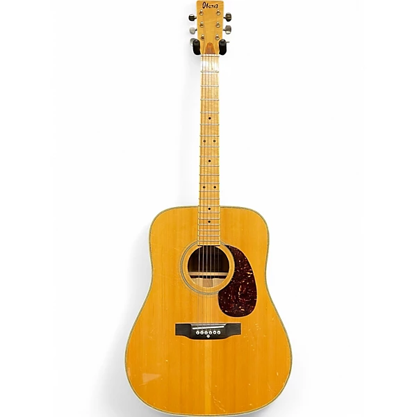 Used 1970s Ibanez 671 Natural Acoustic Guitar