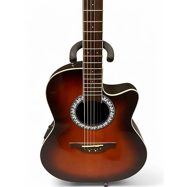 Used Ovation GC24 Celebrity 2 Tone Sunburst Acoustic Electric Guitar 4 Used Ovation GC24 Celebrity 2 Tone Sunburst Acoustic Electric Guitar