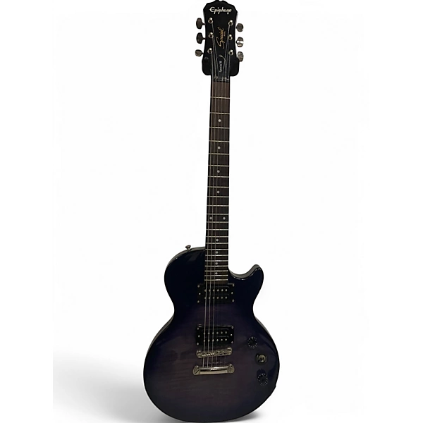 Used Epiphone Special II Plus Top Trans Purple Solid Body Electric Guitar