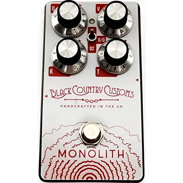 Used Laney MONOLITH DISTORTION BLACK COUNTRY CUSTOMS Effect Pedal