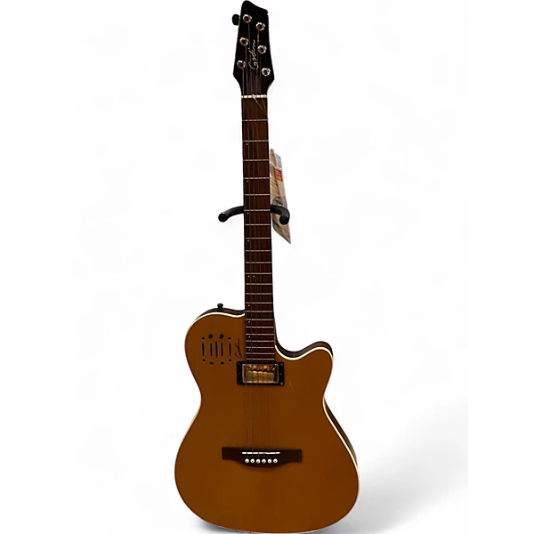 Used Godin A6 SYN PIEZO Vintage Natural Acoustic Electric Guitar