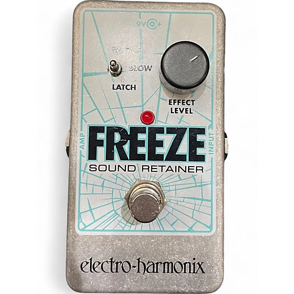 Used Electro-Harmonix Freeze Sound Retainer Compression Effect Pedal