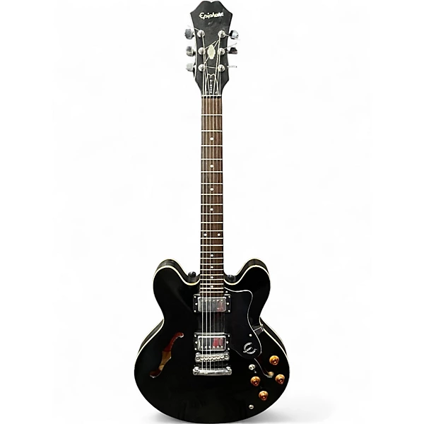 Used Epiphone ES355 Black Hollow Body Electric Guitar